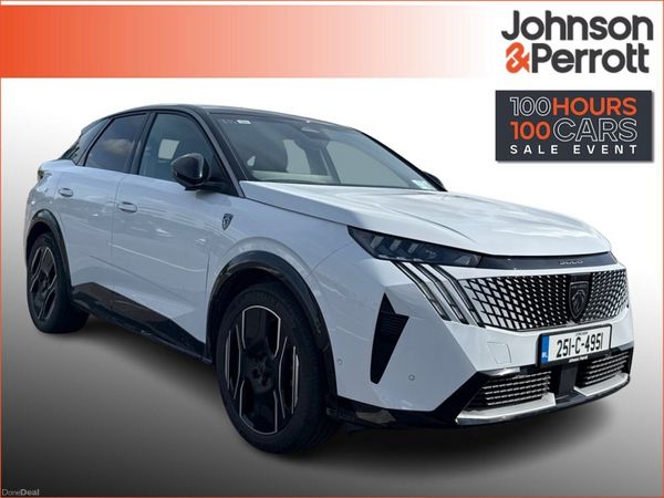 Peugeot 3008 MPV, Electric, 2025, White