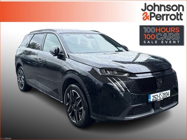 Peugeot 5008 MPV, Petrol, 2025, Black