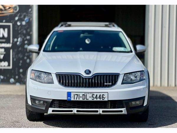 Skoda Octavia Estate, Diesel, 2017, White