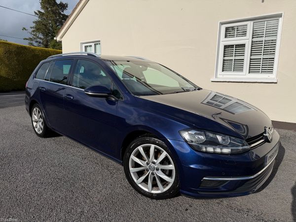 Volkswagen Golf Estate, Diesel, 2017, Blue