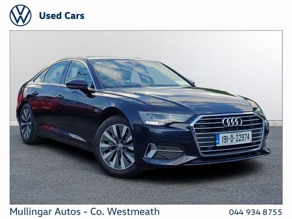 Audi A6 Saloon, Diesel, 2019, Blue