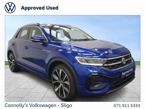 Volkswagen T-Roc SUV, Petrol, 2023, Blue
