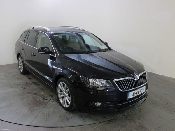 Skoda Superb Estate, Diesel, 2014, Black