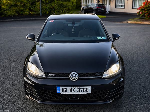 Volkswagen Golf Hatchback, Diesel, 2016, Black