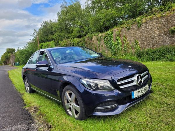 Mercedes-Benz C-Class Saloon, Diesel, 2015, Blue