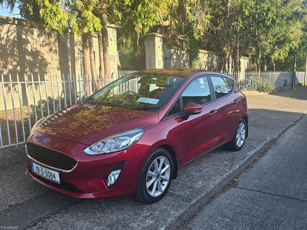 Ford Fiesta Hatchback, Petrol, 2019, Red