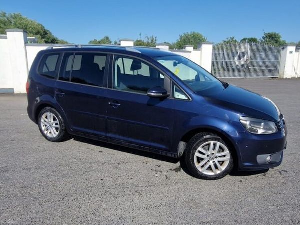 Volkswagen Touran MPV, Diesel, 2012, Blue