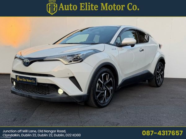 Toyota C-HR SUV, Petrol Hybrid, 2018, White