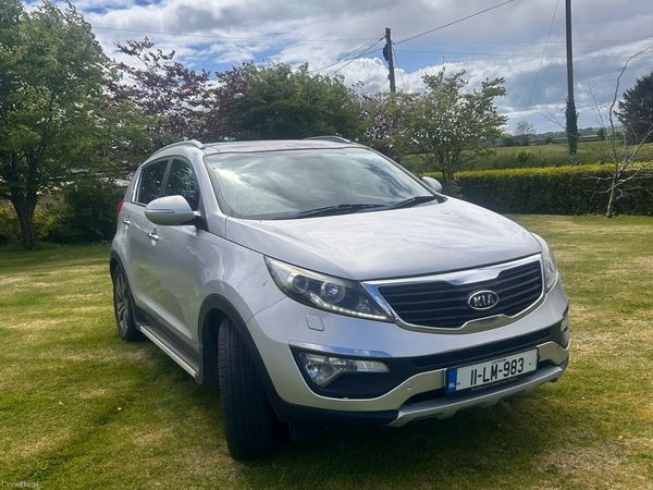 Kia Sportage SUV, Diesel, 2011, Silver