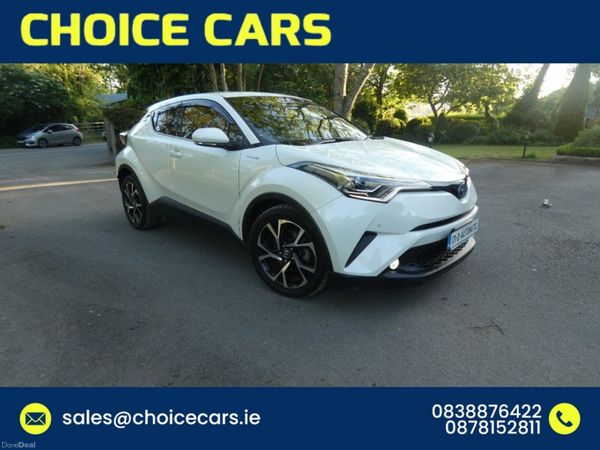 Toyota C-HR Hatchback, Petrol Hybrid, 2017, White
