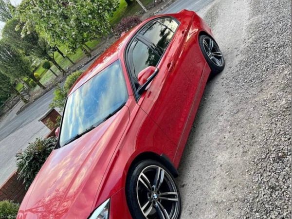 BMW 3-Series Saloon, Diesel, 2015, Red