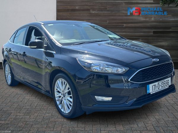 Ford Focus Saloon, Diesel, 2017, Black