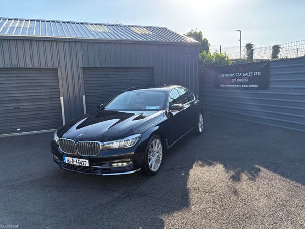 BMW 7-Series Saloon, Diesel, 2016, Black