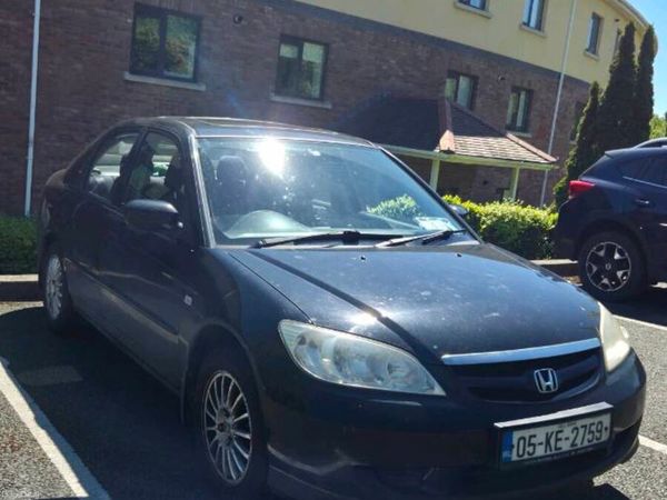 Honda Civic Saloon, Petrol, 2005, Black