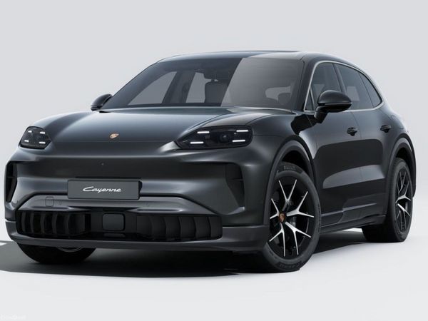 Porsche Cayenne SUV, Electric, 2026, Black