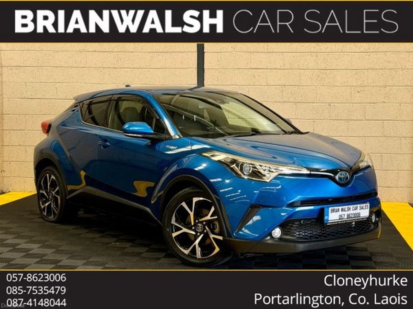 Toyota C-HR SUV, Petrol Hybrid, 2017, Blue