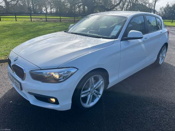 BMW 1-Series Hatchback, Diesel, 2016, White