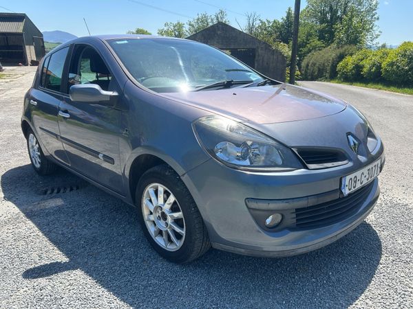 Renault Clio Hatchback, Petrol, 2008, Blue