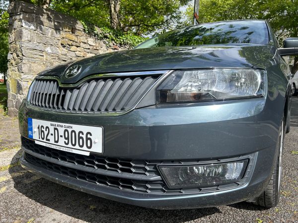 Skoda Rapid Saloon, Petrol, 2016, Grey