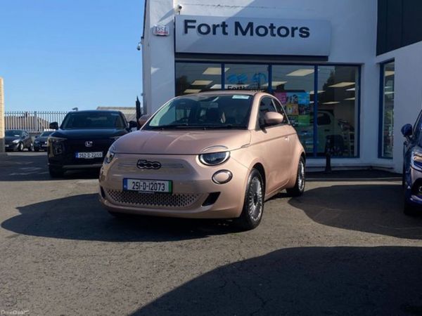Fiat 500 Hatchback, Electric, 2025, Gold
