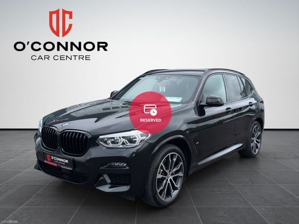 BMW X3 Estate, Petrol Plug-in Hybrid, 2021, Black