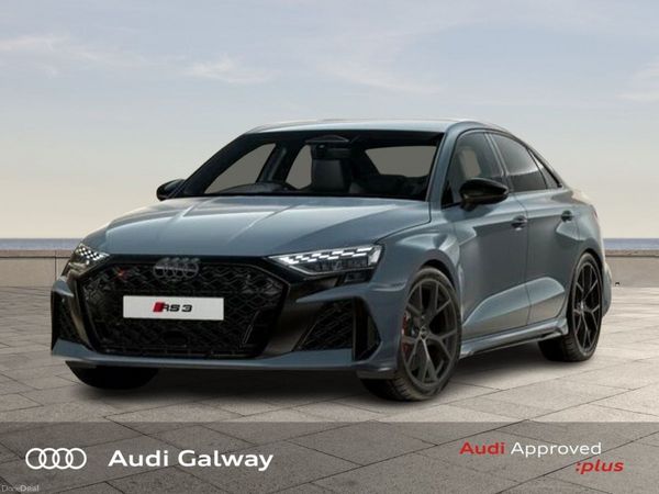 Audi RS3 Saloon, Petrol, 2024, Grey