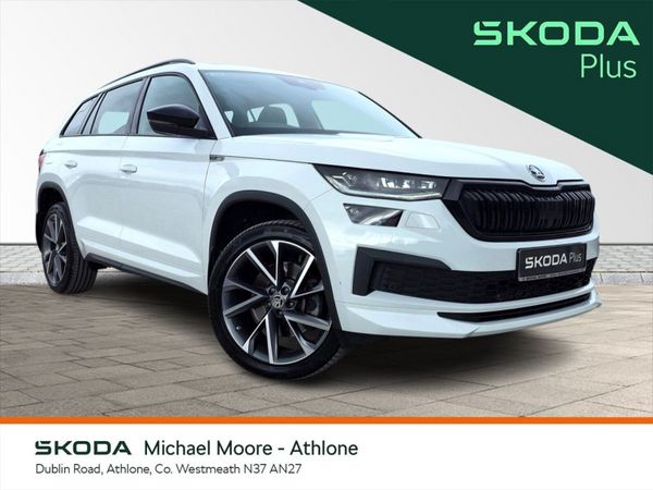 Skoda Kodiaq SUV, Diesel, 2024, White