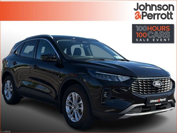 Ford Kuga SUV, Petrol Plug-in Hybrid, 2024, Black