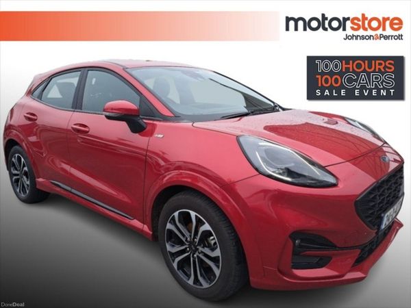 Ford Puma MPV, Petrol Hybrid, 2024, Red