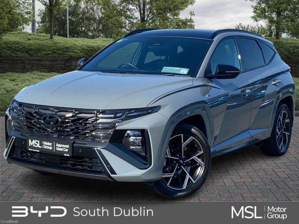 Hyundai Tucson SUV, Petrol Plug-in Hybrid, 2025, Grey