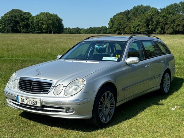 Mercedes-Benz E-Class Estate, Petrol, 2004, Silver