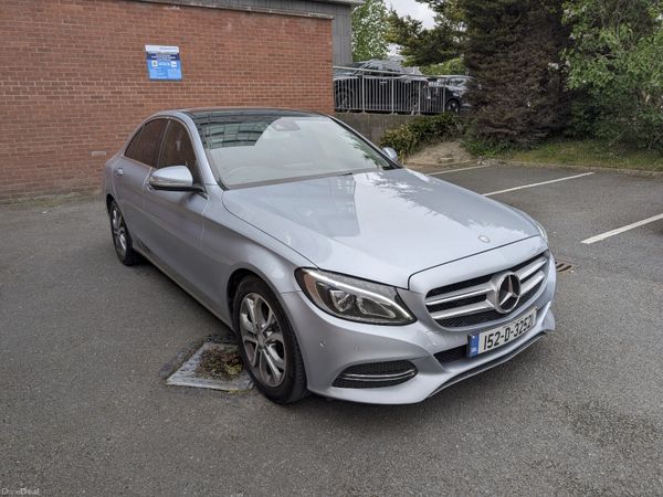 Mercedes-Benz C-Class Saloon, Diesel, 2015, Silver