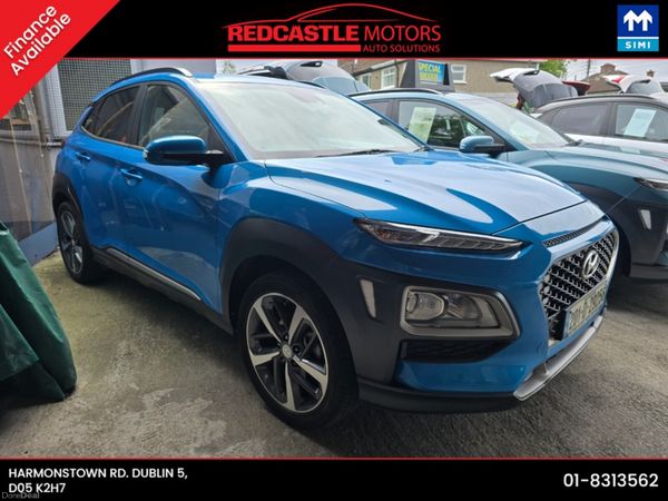 Hyundai KONA Hatchback, Petrol, 2020, Blue