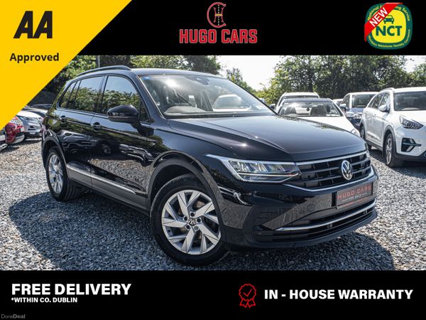 Volkswagen Tiguan SUV, Petrol, 2021, Black