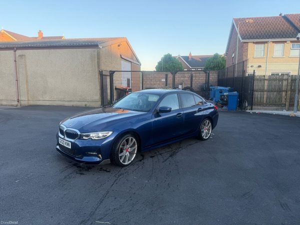 BMW 3-Series Saloon, Diesel, 2020, Blue