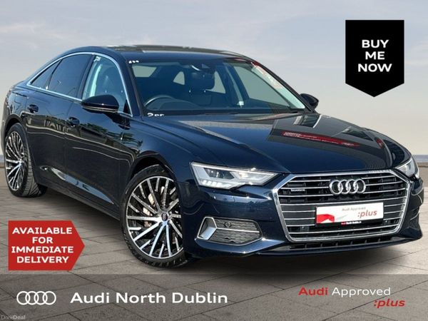 Audi A6 Saloon, Petrol Plug-in Hybrid, 2022, Blue