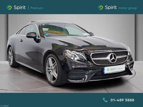 Mercedes-Benz E-Class Coupe, Diesel, 2019, Black