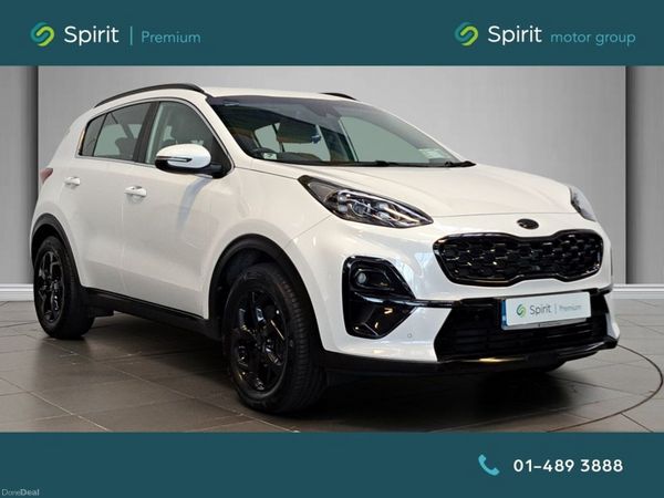 Kia Sportage SUV, Diesel Hybrid, 2021, White