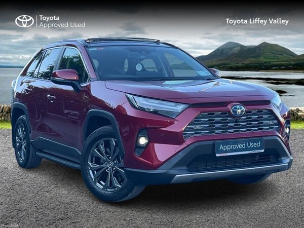 Toyota RAV4 SUV, Petrol Hybrid, 2024, Red