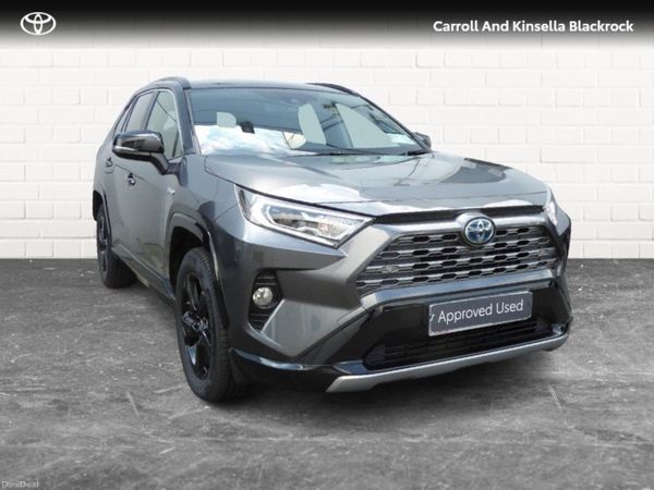 Toyota RAV4 SUV, Petrol Hybrid, 2019, Grey