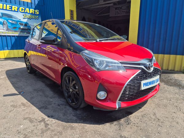 Toyota Yaris Hatchback, Petrol, 2017, Red
