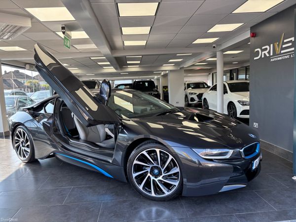 BMW i8 Coupe, Petrol Plug-in Hybrid, 2018, Grey