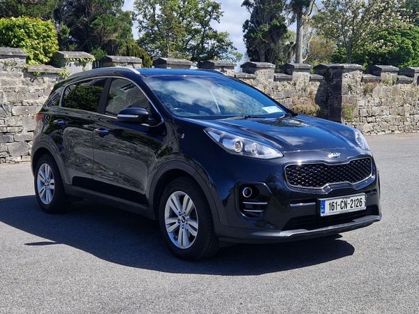 Kia Sportage SUV, Diesel, 2016, Black