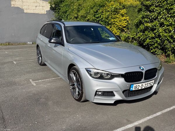 BMW 3-Series Estate, Diesel, 2018, Silver