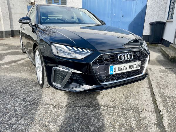 Audi A4 Saloon, Diesel Hybrid, 2024, Black