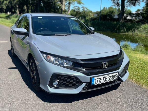 Honda Civic Hatchback, Petrol, 2017, Grey