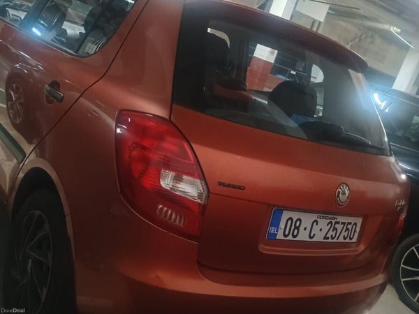 Skoda Fabia Hatchback, Petrol, 2008, Orange