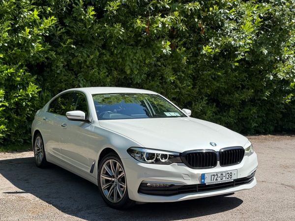BMW 5-Series Saloon, Diesel, 2017, White