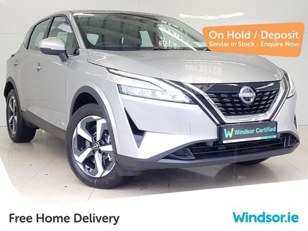 Nissan Qashqai SUV, Petrol Hybrid, 2023, Silver