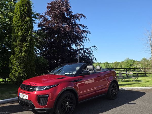Land Rover Range Rover Evoque Convertible, Diesel, 2017, Red